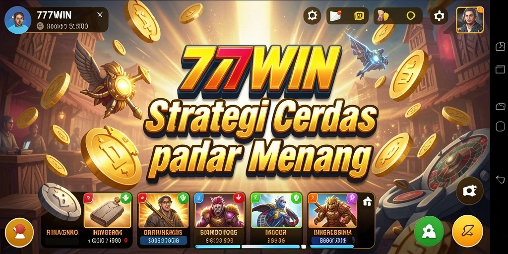 Tampilan dinamis gameplay strategi 777WIN yang menarik.