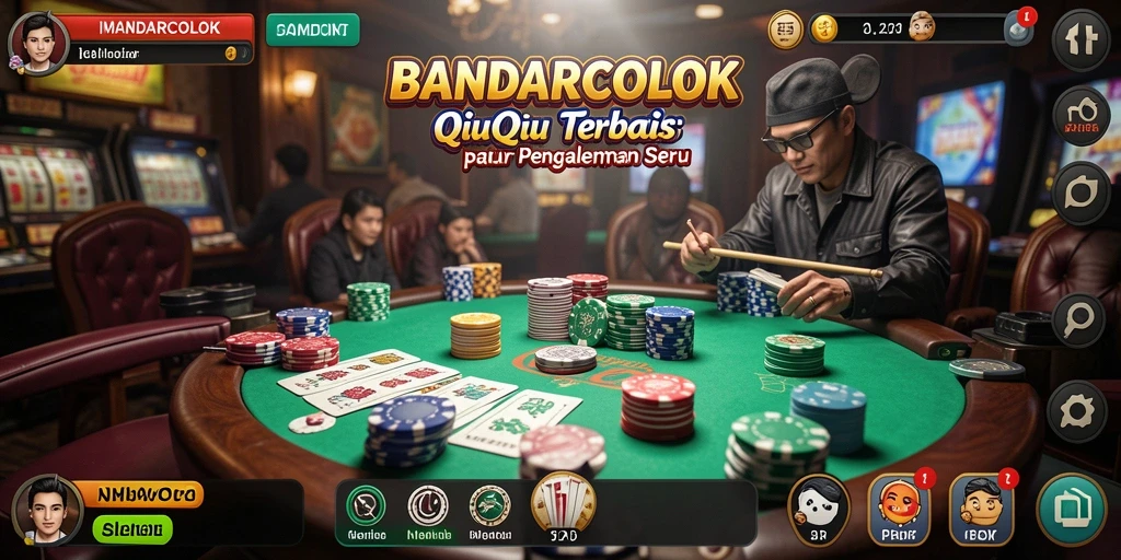 Gameplay seru dari BANDARCOLOK QiuQiu.