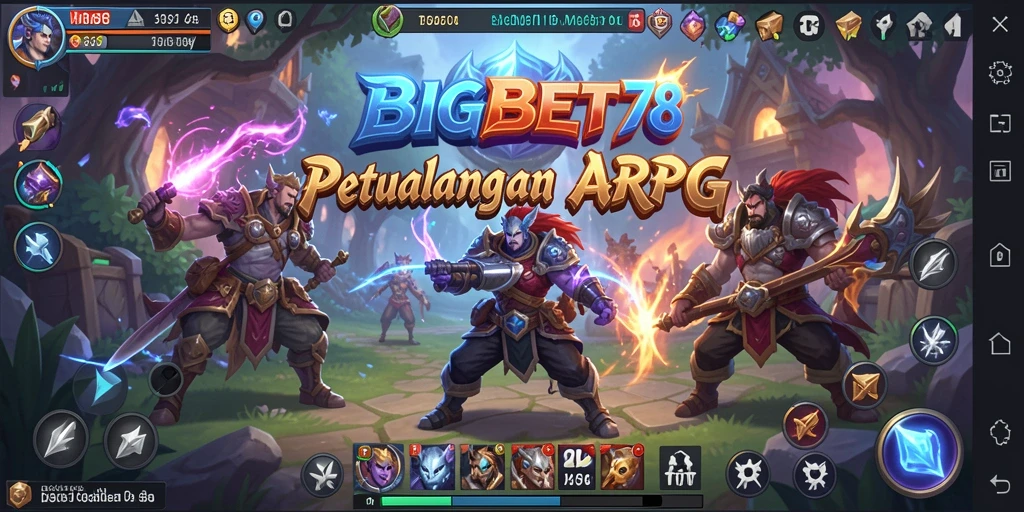 Tangkapan layar gameplay yang seru dan penuh aksi di BIGBET78.