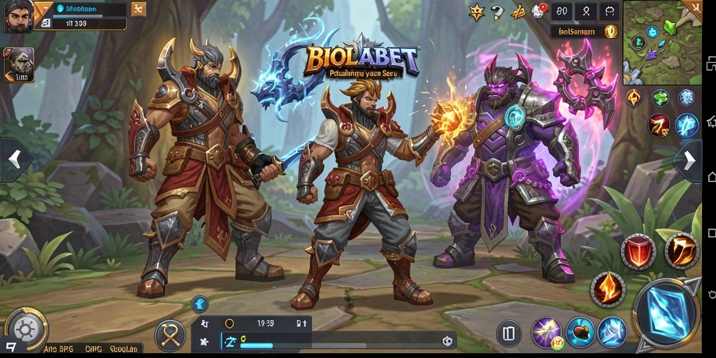 Tampilan gameplay menegangkan dari BIOLABET dengan pertarungan yang intens.