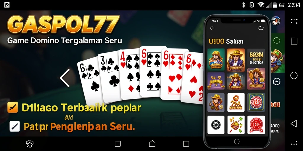 Tampilan gameplay menarik dari GASPOL77 yang seru.