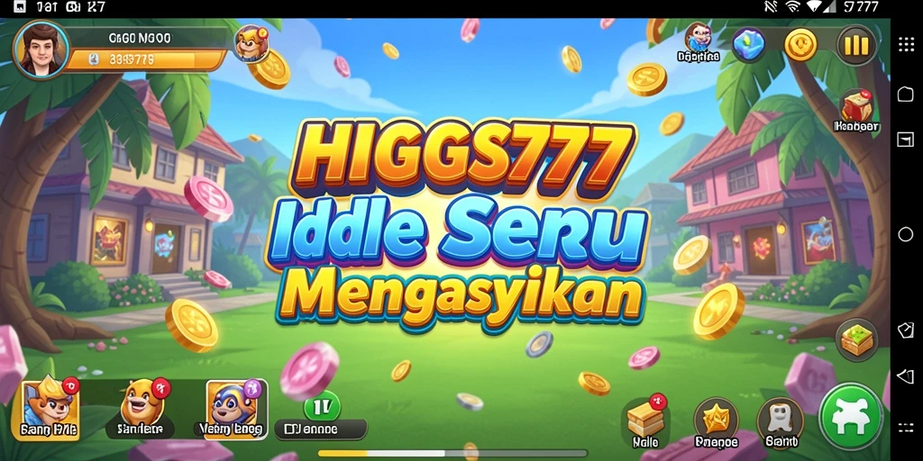 Tampilan gameplay HIGGS777 yang mengasyikkan dan menyenangkan.