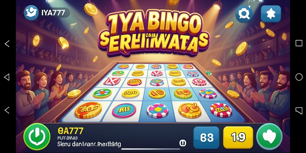 Tampilan gameplay bingo yang seru dan interaktif.