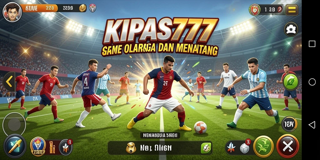 Tampilan menarik gameplay KIPAS777 saat pertandingan olahraga.