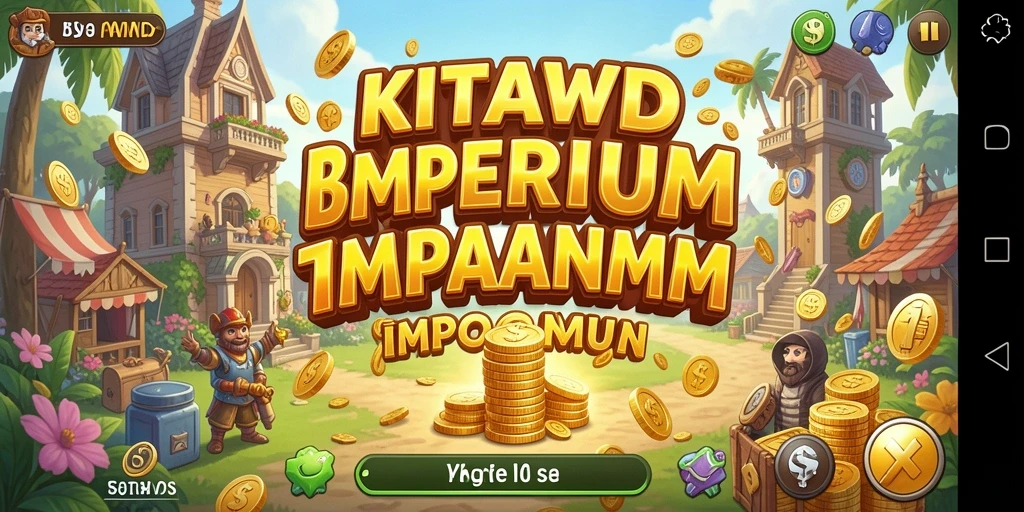 Tampilan gameplay <strong>KITAWD</strong> yang menampilkan aktivitas bisnis yang dinamis.