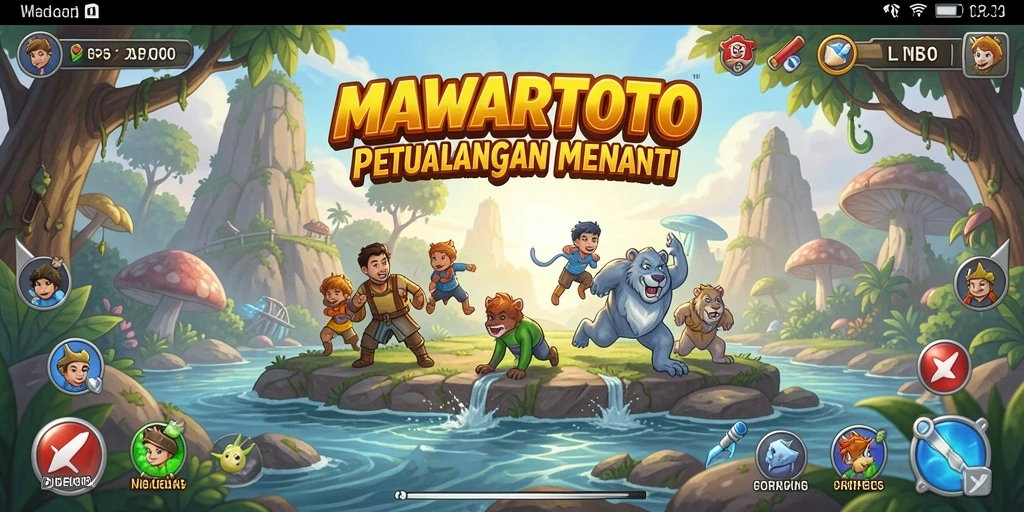 Screenshot gameplay MAWARTOTO yang menunjukkan petualangan seru.