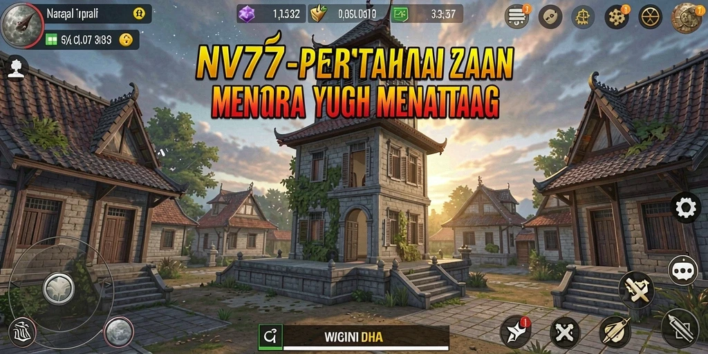 Tampilan gameplay NV77 yang strategis dan menegangkan.