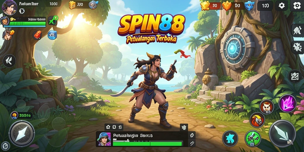 Gameplay SPIN88 yang memukau dalam dunia terbuka.