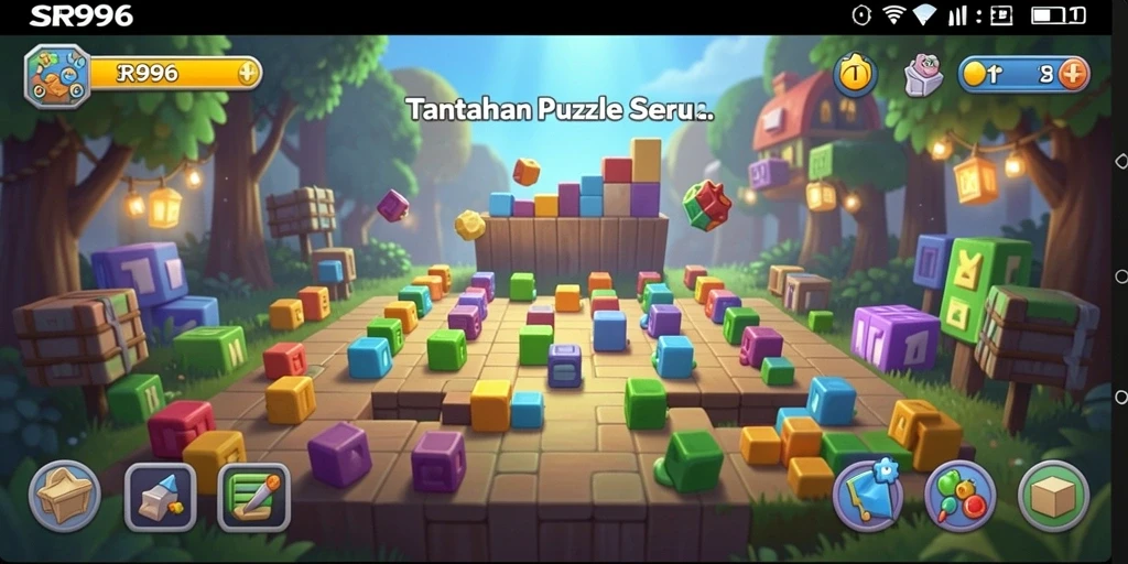 Tampilan gameplay SR996 yang menarik dalam menyelesaikan teka-teki.