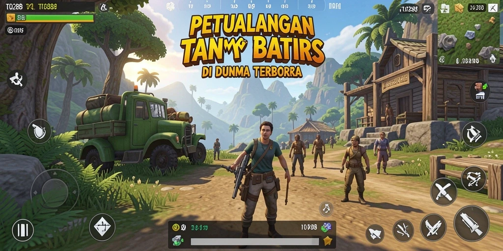 Tampilan gameplay <strong>TO288</strong> yang mengesankan di dunia terbuka.