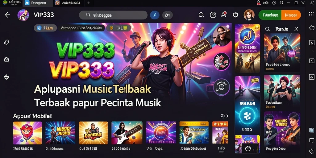 Tampilan gameplay seru dan interaktif dalam VIP333.