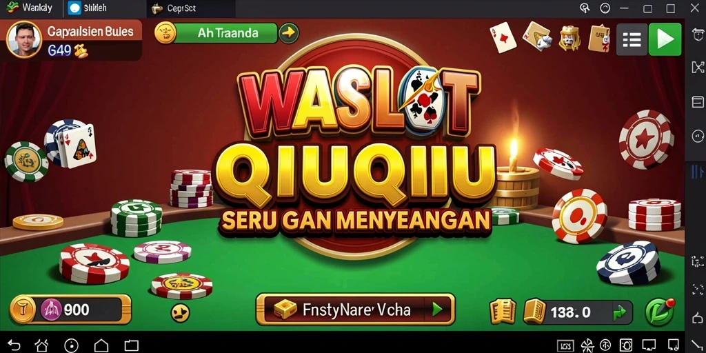 Tampilan gameplay QiuQiu di WASLOT yang menarik.