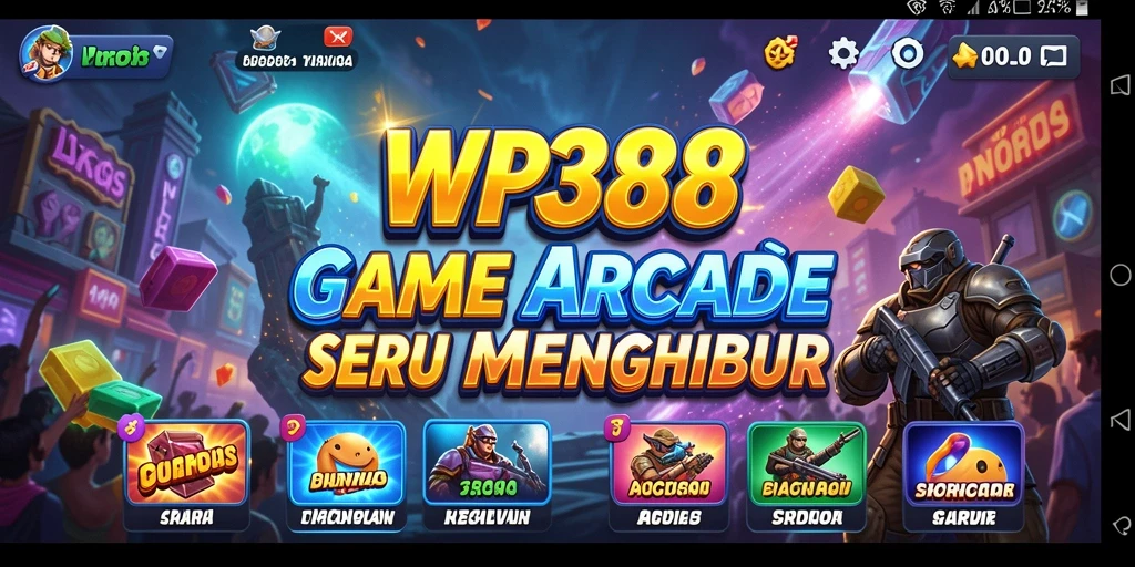Tampilan gameplay WP888 yang menarik dan dinamis.