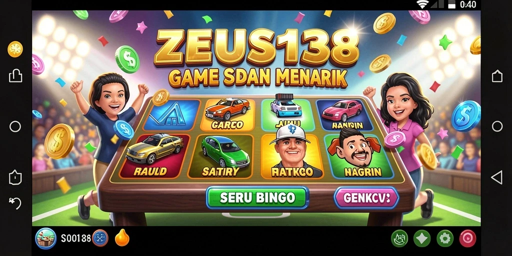 Tampilan gameplay seru Bingo di ZEUS138.